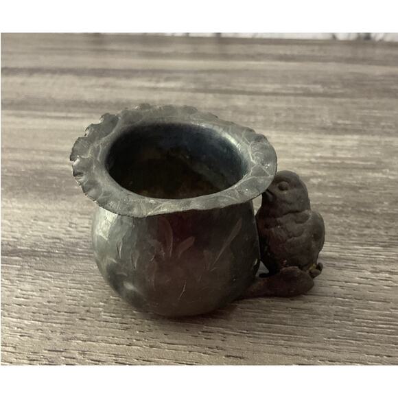 Amsterdam Silver Co. Quadruple Plate Figural Toothpick Holder - Picture 2 of 8